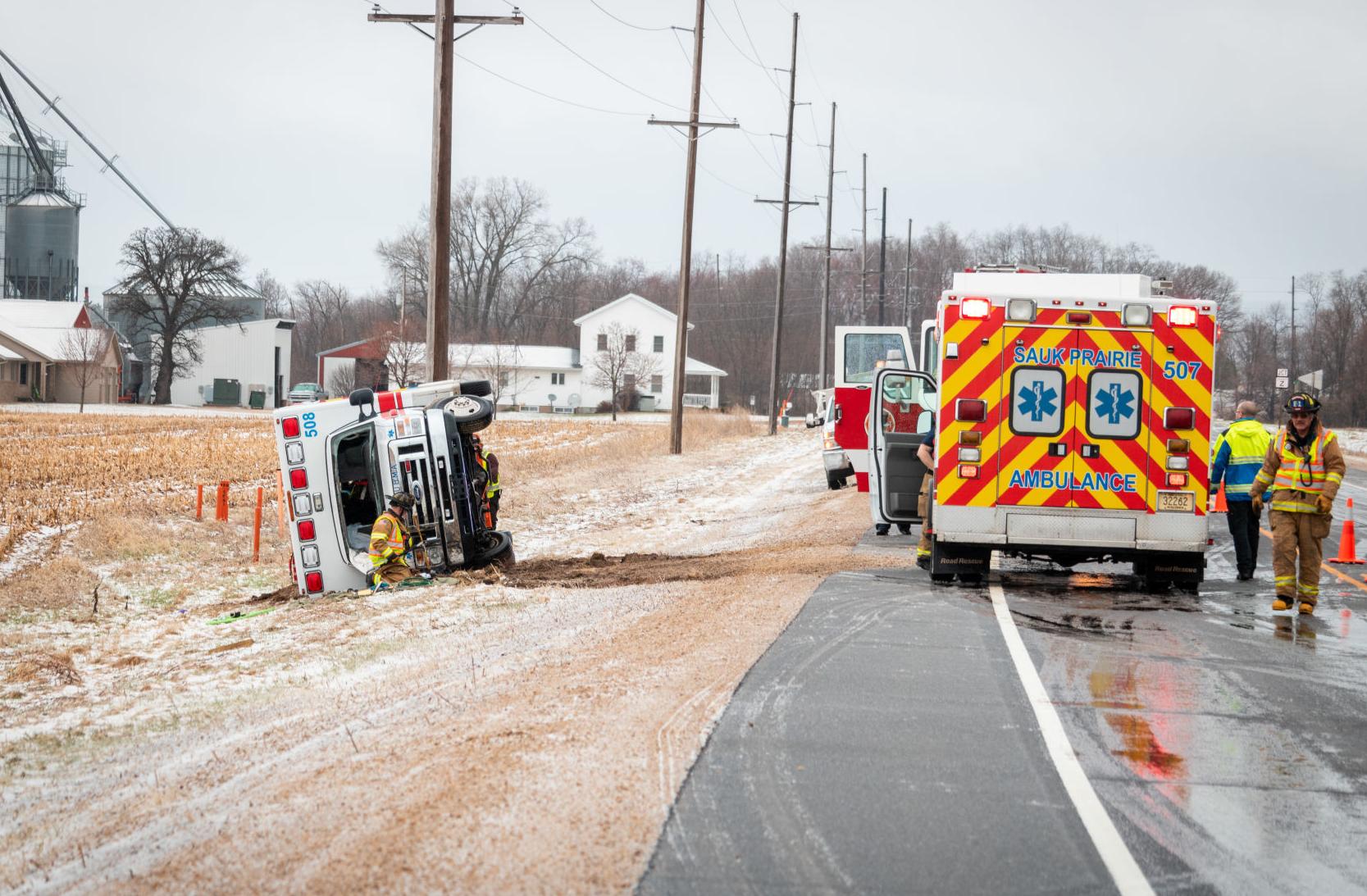 Ambulance crash